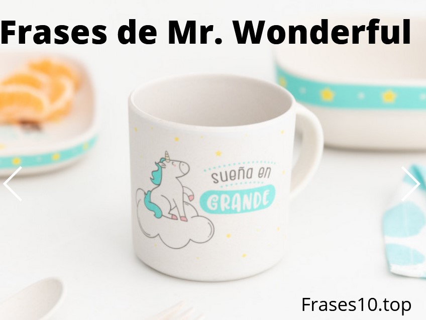 Frases de Mr. Wonderful | Frases 